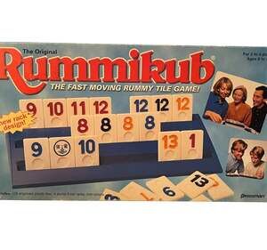 Vintage RUMMIKUB the Original Tile Game 1997 8+ 2-4 Players - ,